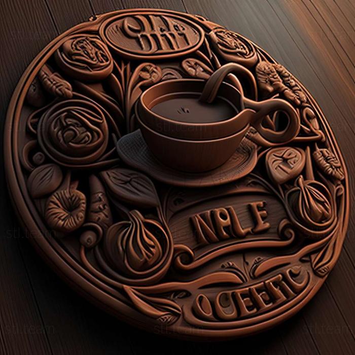 3D модель Гра Розмова про каву (STL)